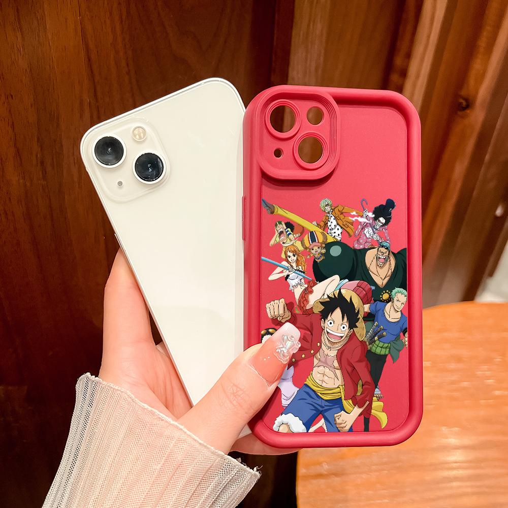 Weiche Silikon-Quadratleitern-Cartoon-Muster Vollständiger Kameraschutz Stoßfeste Hülle für Huawei Honor Xiaomi Redmi Samsung