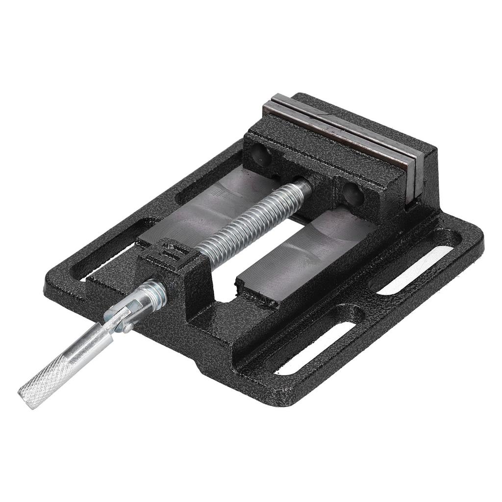 Flacher Bohrmaschinenschraubstock Amerikanischer Stil Präziser Mini-Werkbank-Schraubstock für Heimwerker Mechanische Wartung