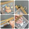 Cute Capybara Coin Storage Bag Transparent Coin Purses Cartoon Lovely Wallet Clear Bags