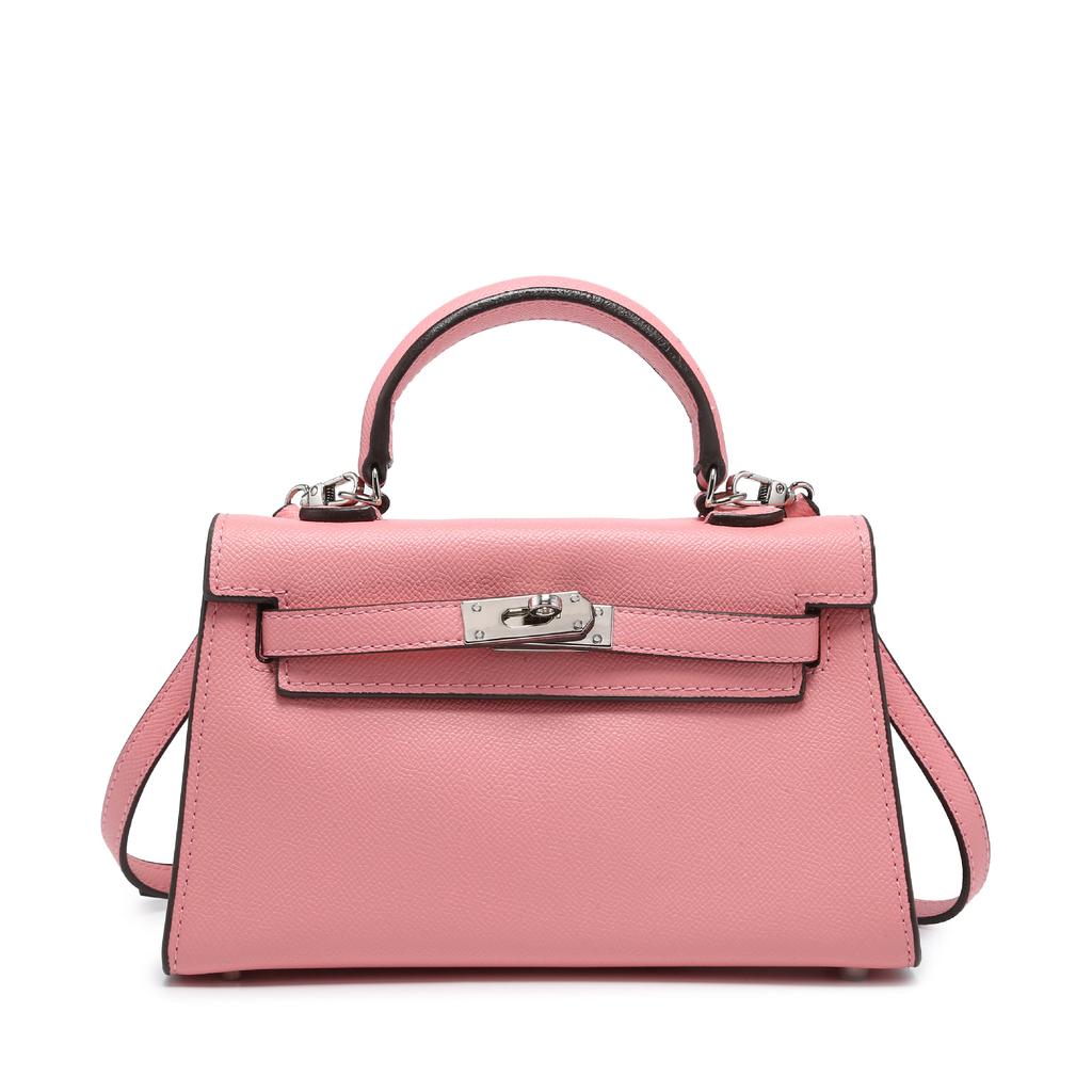 Geantă Hot de Generația a Doua Fără Puf din Piele Naturală Reală Geantă Mini de Mână de Modă High-End pentru Femei Geantă Tote Texturată