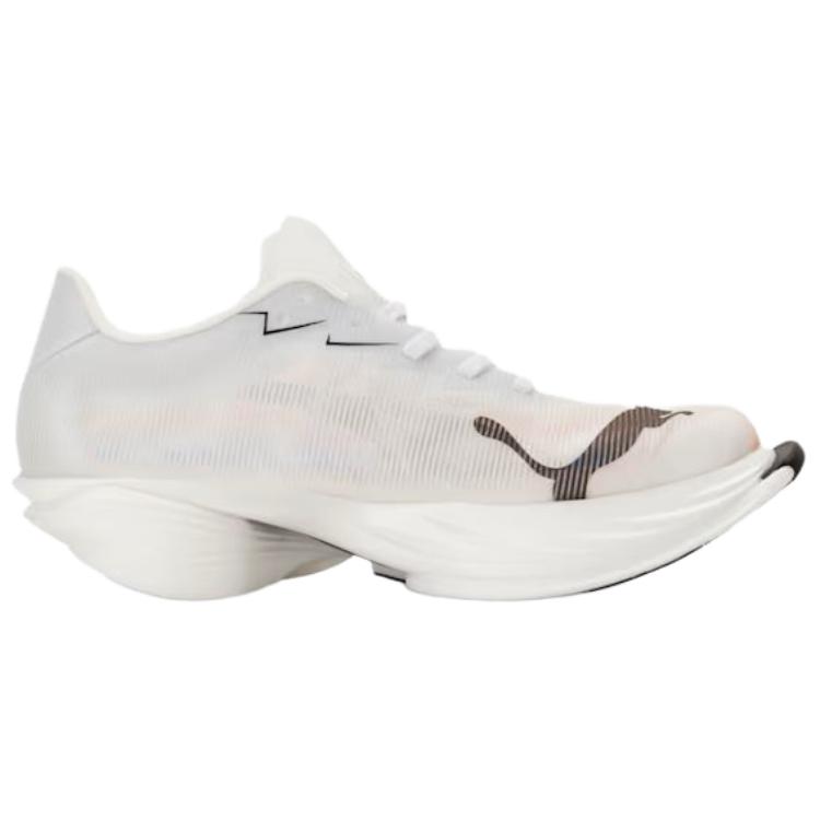 Puma Fast-R Nitro Elite 3 Comfortable Soft Support Racing Running Shoes Women sneaker White Orange Blue 313419-01