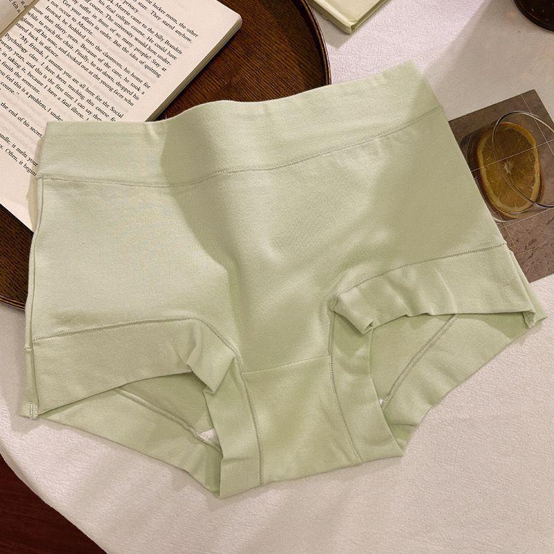 2024 Damen Übergröße Reine Baumwolle Hohe Taille Boyleg Slips mit Graphenzwickel zur Bauchkontrolle und Hüftstraffung.