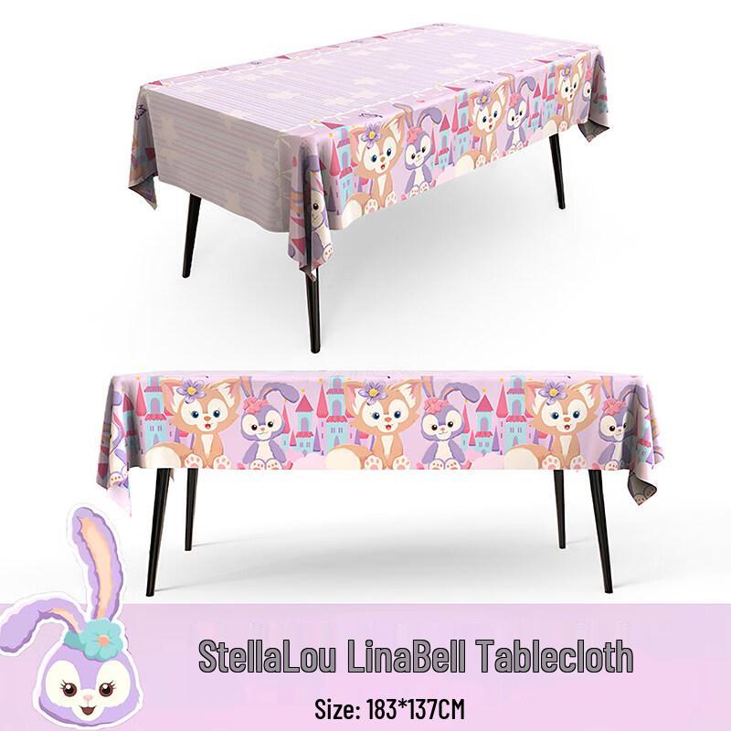 Одноразовая скатерть ZISIZ на первый день рождения