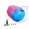 Inflatable Training Roll Gymnastics Machine Yoga Air Barrel for Practice Balance