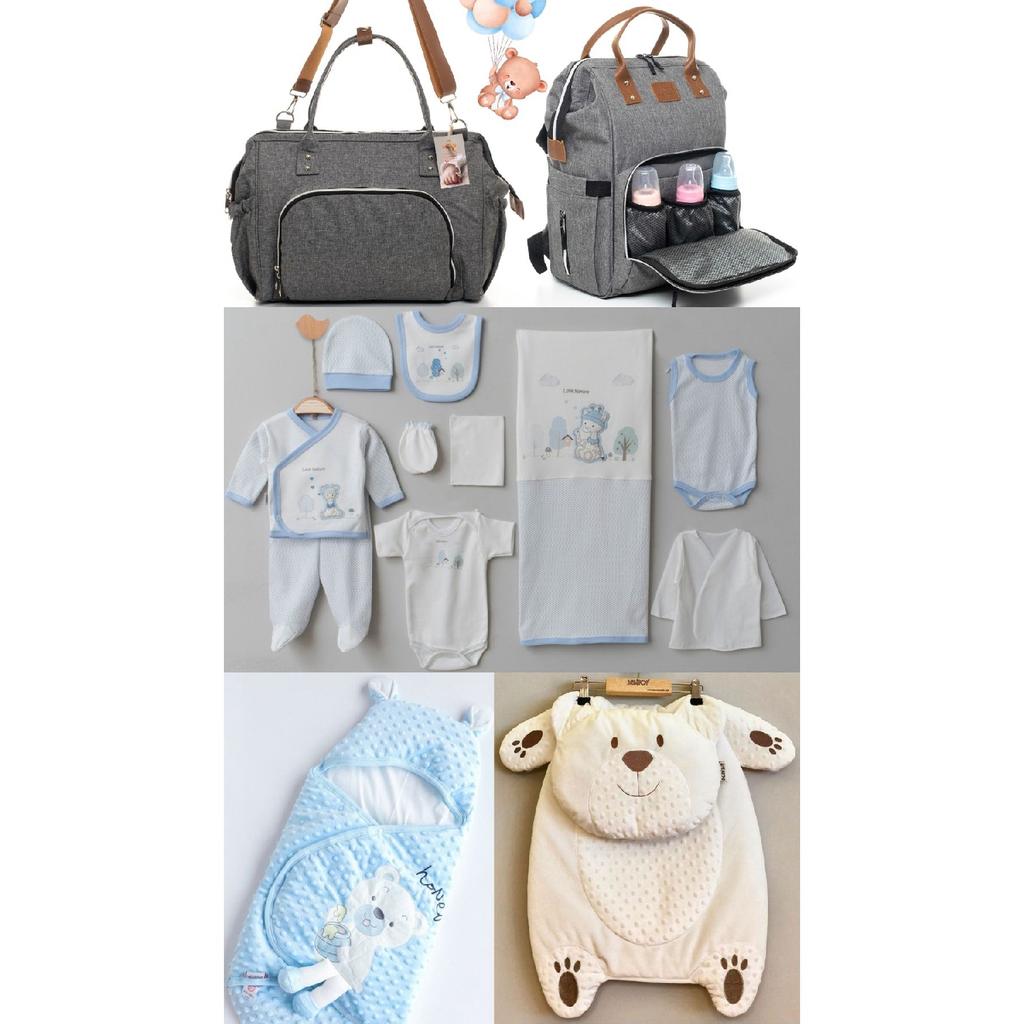 Organic Baby 8 Piece Hospital Release Unisex Coffee With Milk