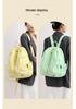 Unisex Lightweight Waterproof Nylon Backpack – Large Capacity for Travel, Outdoor, School