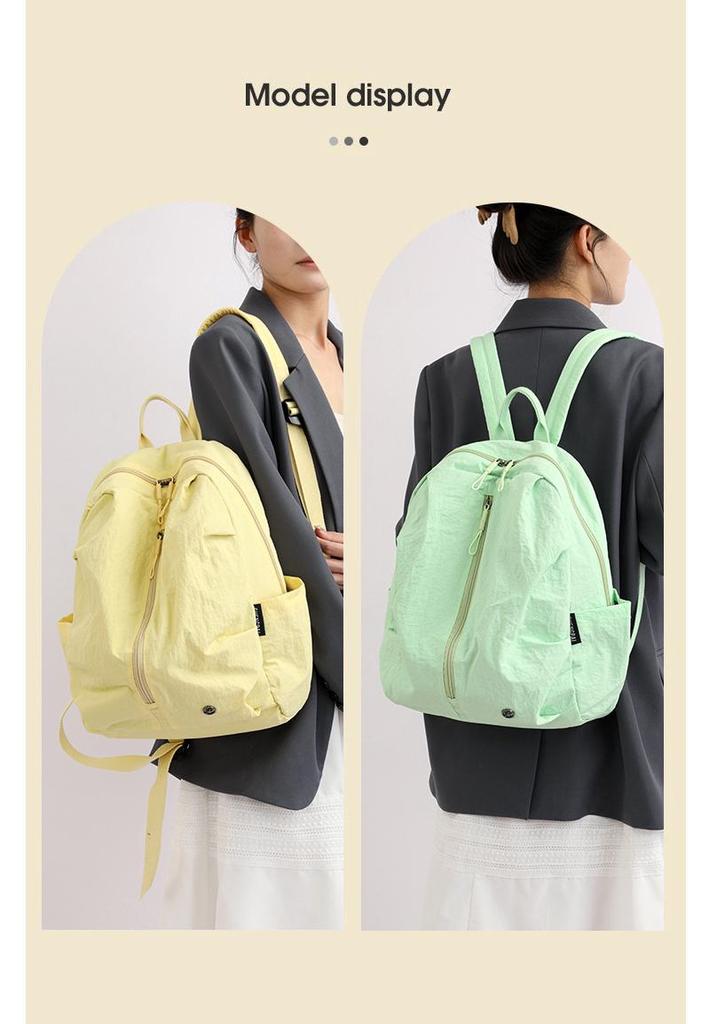 Unisex Lightweight Waterproof Nylon Backpack – Large Capacity for Travel, Outdoor, School