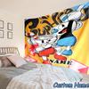 Custom Name Tapestry Cup-head Tapestry, Unique Design Tapestry, Suitable for Bedroom,Livingroom, Playroom,Heartwarming Fan Holiday Gifts
