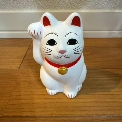 Храм Готōкудзи Кот Удачи Манеки-нэко № 5 Фигурка Япония