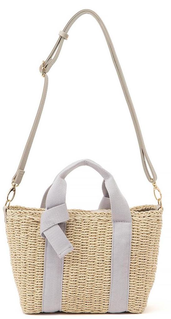 Jellybeans Knot Handle 2-Way Basket Bag 18452001 Women's Black