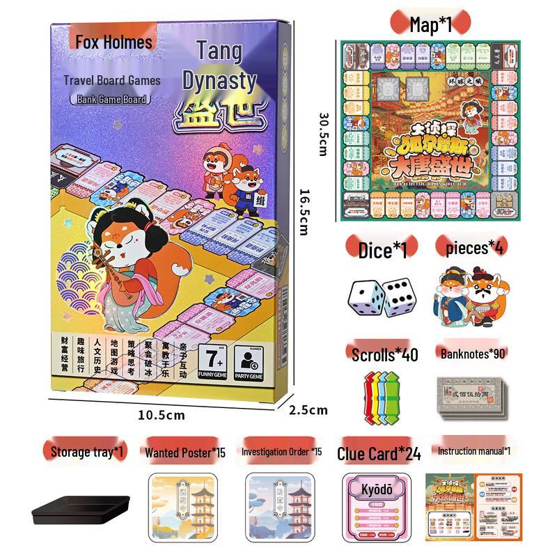 

Brangdy Tang Dynasty Financial Education Board Game