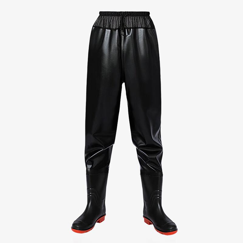OLOMM Unisex Waist-High Waterproof Wading Pants 36-47