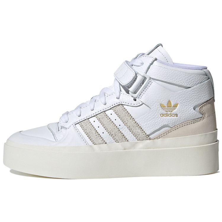 Adidas Forum Bonega Mid White Orbit Grey Женские кроссовки Cloud-White Bliss GZ4293