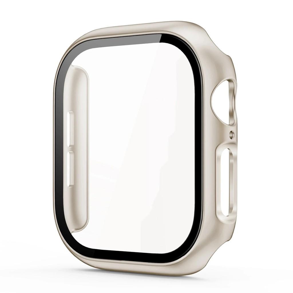 Bară de protecție+Sticlă de protecție ecran+Husă mată pentru Carcasă Apple Watch 46mm 45mm 41mm 44mm 40 38mm pentru Iwatch SE 11 10 9 8 7 6 5 4 3 2