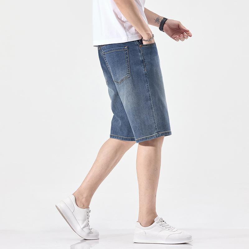 

Пятиточечные джинсовые миди-шорты Свободные джинсовые шорты Летний тонкий стиль 40