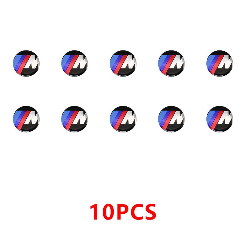 

11mm Car Key Badge Emblem Replacement 14mm Car Key Stickers For BMW M Logo 50th Anniversary X1 X2 X3 X4 X6 E83 F39 F10 F30 F48 11mm