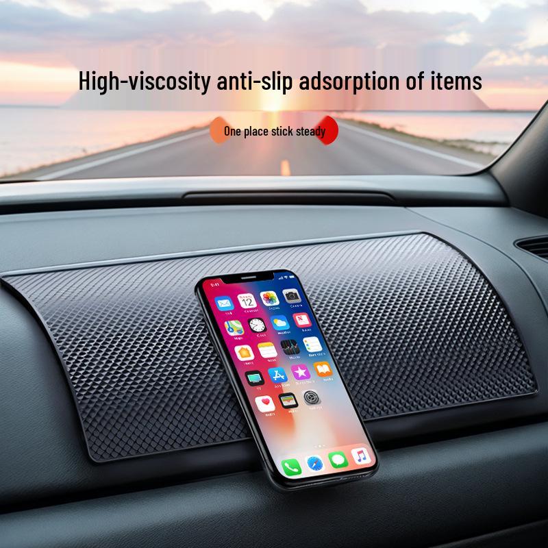 Non-Slip Silicone Car Mat for Phone and Console Accessories