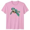 Cute Baby Sea Turtle TShirt Ocean Life Wildlife Birthday Gift For Him And Her