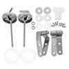 Easy Install Toilet Seat Kit Functional Bathroom Upgrade Easy Installation Kit Hotel Bathroom Accessories Enhanced Stability