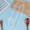 Portable Transparent Makeup Brush Organizer Eyebrow Pencil Tableware Chopsticks Storage Box Kitchen Accessories