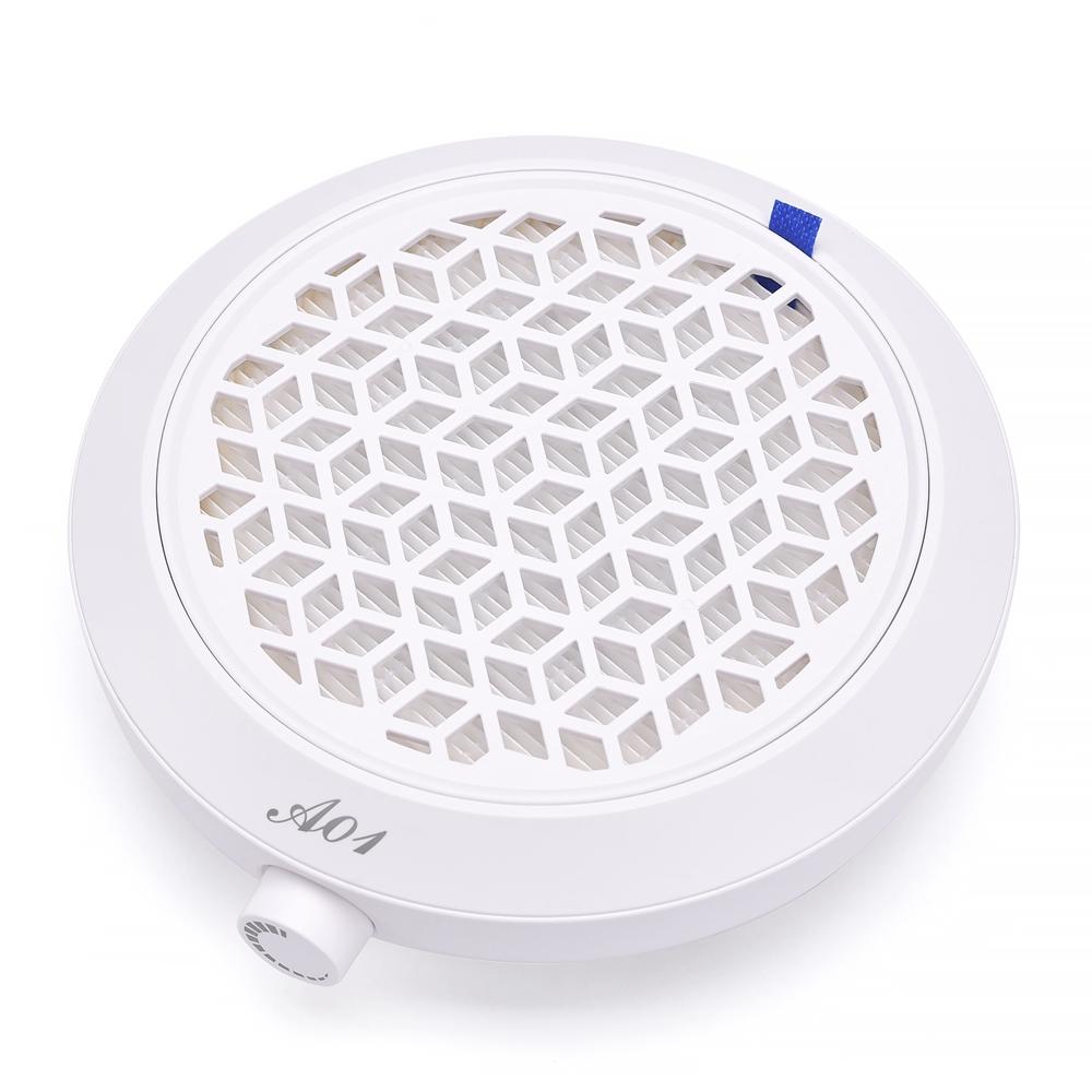 

Мощный пылесос для сбора пыли с ногтей со съемным фильтром, низкий уровень шума, вакуумный очиститель для маникюра, профессиональное оборудование для ногтей для нейл-салона белый