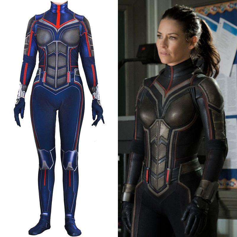 Exquisite Ant-man Wasp Tight Superhero Cosplay Costume For Kids And Adults