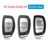 Key Case for Hyundai: Compatible with Elantra, Mistra, Ix25, Tucson, Reina, Sonata