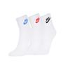 Nike Everyday Essential Ankle Socks 3 Pairs White (Unisex) Crew Socks DX5074 911