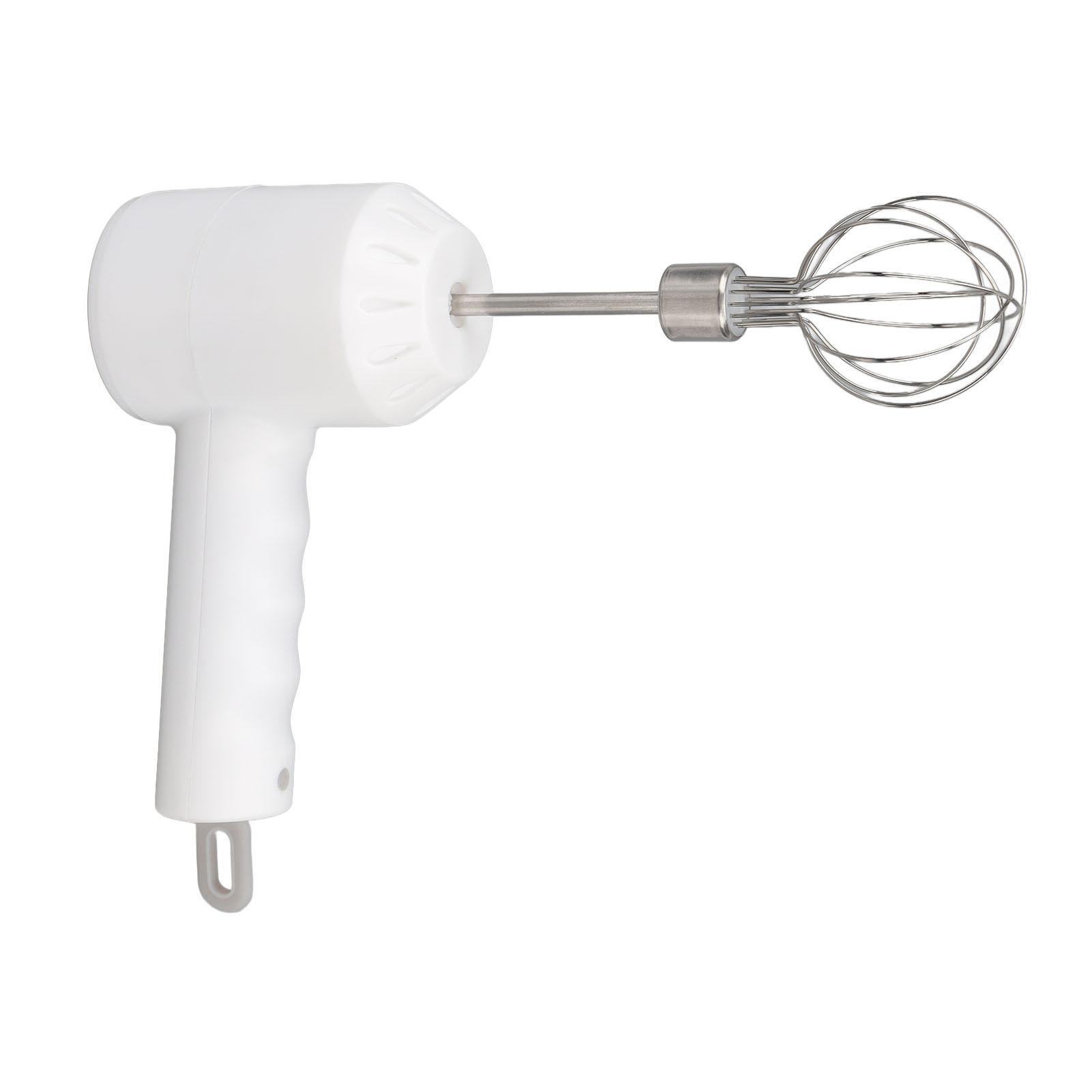 Беспроводной портативный электрический измельчитель чеснока, электрический ручной миксер, многофункциональная мясорубка, венчик для взбивания яиц, белый. белый