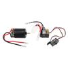 RC Brushed Motor ESC Kit External Carbon Brush Waterproof 540 Brush Motor 320A ESC with for Tamiya
