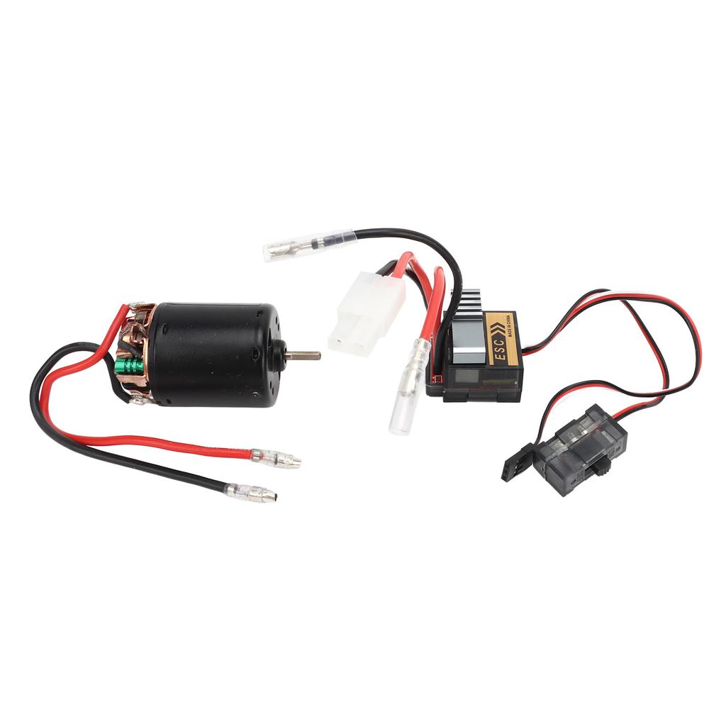 RC Brushed Motor ESC Kit External Carbon Brush Waterproof 540 Brush Motor 320A ESC with for Tamiya