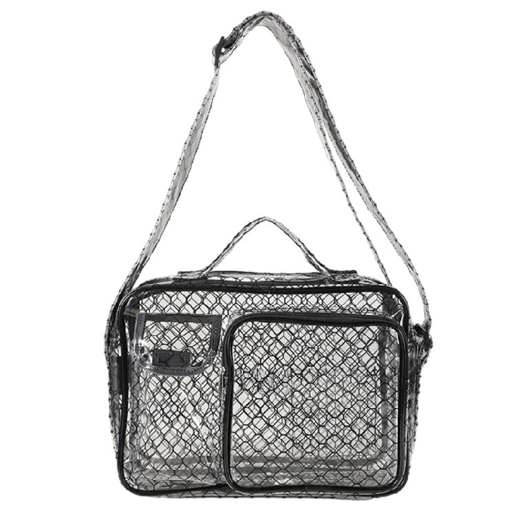Anti-Static Clear PVC Bag Shoulder Crossbody Cleanroom Engineer Tool Bags 1