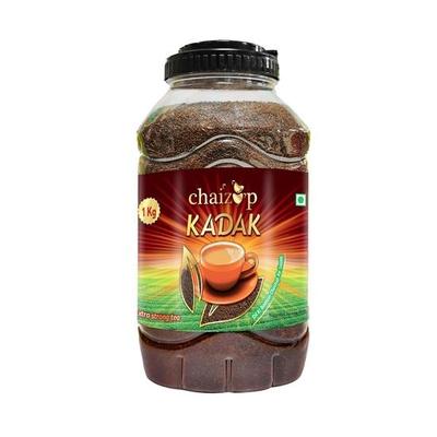 Té CTC Kadak Premium Chaizup – 1kg | Chai Fuerte de Hojas Sueltas | Sabor Intenso y Aroma Rico | Perfecto para Té Masala Indio | 100% Natural