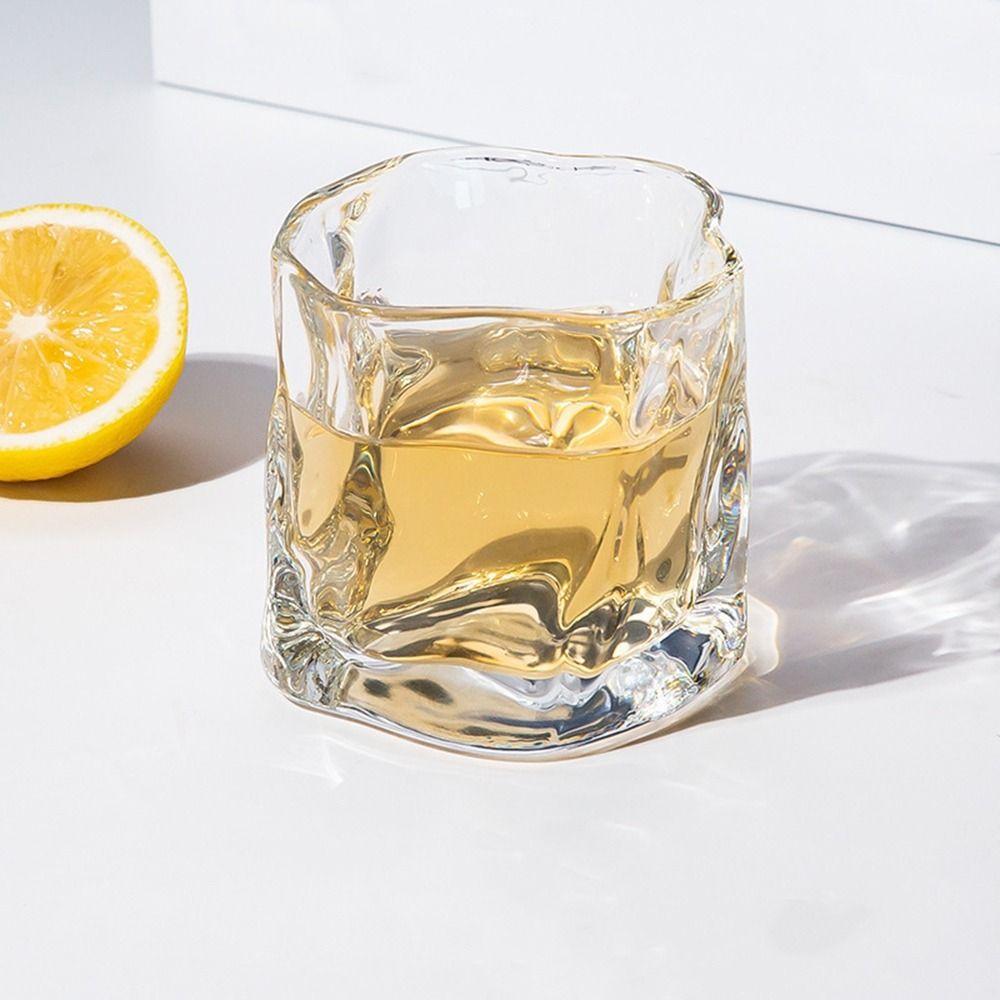 6 Stück 200 ml Unregelmäßige Tasse Bunte Trinkgläser Kreatives Glas Tasse Küche