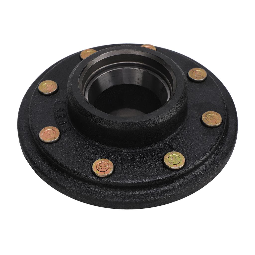 16PCS 8 On 6.5in Trailer Hub Kit 7000lbs Capacity Secure Connection Replacement Axle Hub Set for Trailer Axle