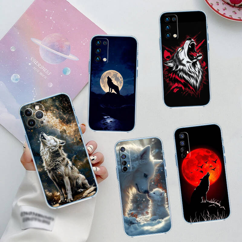 Animal Wolf Phone Case for Motorola G14 G15 G24 G30 G31 G32 G34 G41 G42 G51 G52 G50 G60S G60 G62 G72 G71 G73 G84 G85 G200 E32