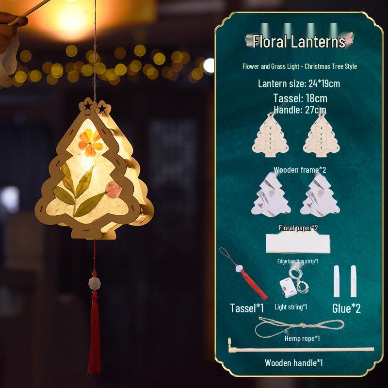 2026 Mid-Autumn Little Rabbit Lantern DIY Kit - Children's Handmade Luminous Hanging Ornament