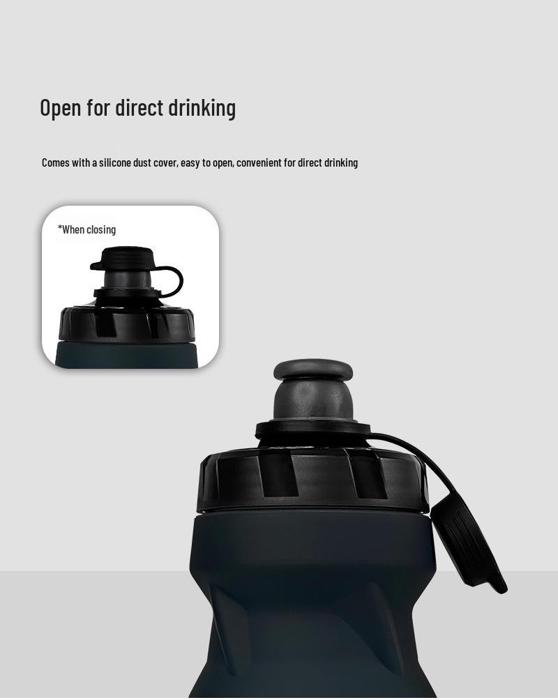Bicycle Squeeze Water Bottle - Large Capacity PP5 for Outdoor Mountain & Road Biking
