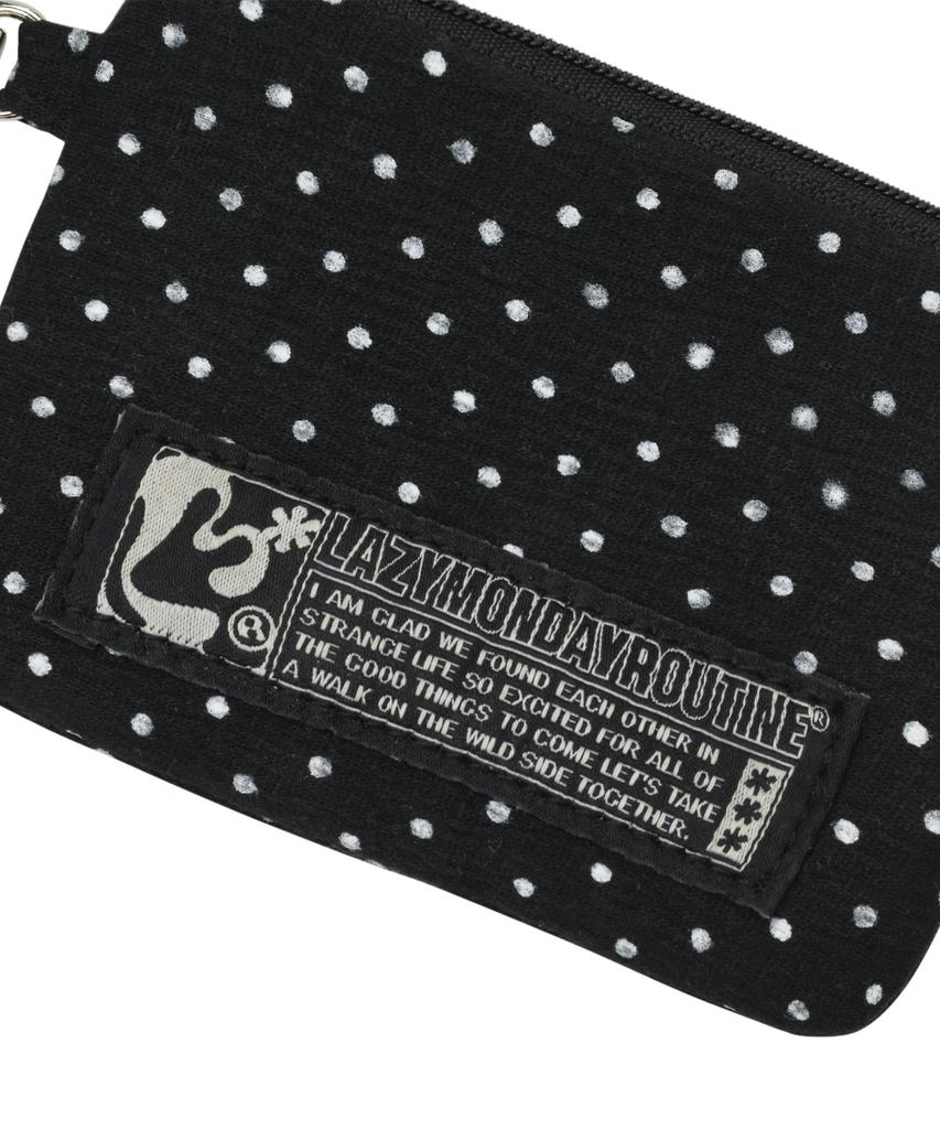 Lmr Cat Dot Coin Case Black