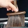 Multifunctional Coffee Cleaning Brush Wooden Dust Removal Brush  for Musical Instrument