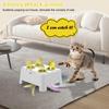 Whack A Mole Automatic Pop-Up Rechargeable Cat Toy - Interactive Play for Kittens & Cats