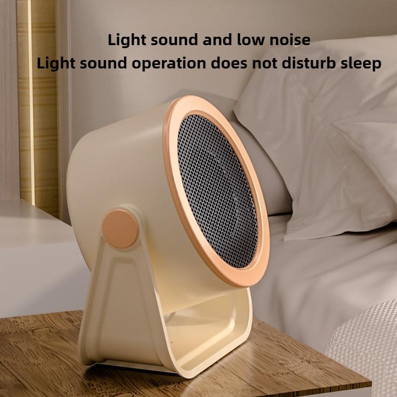 Household Bedroom Small Fast Heating Warm Air Blower Intelligent Electric Heater Winter Office Desktop Heating Fan