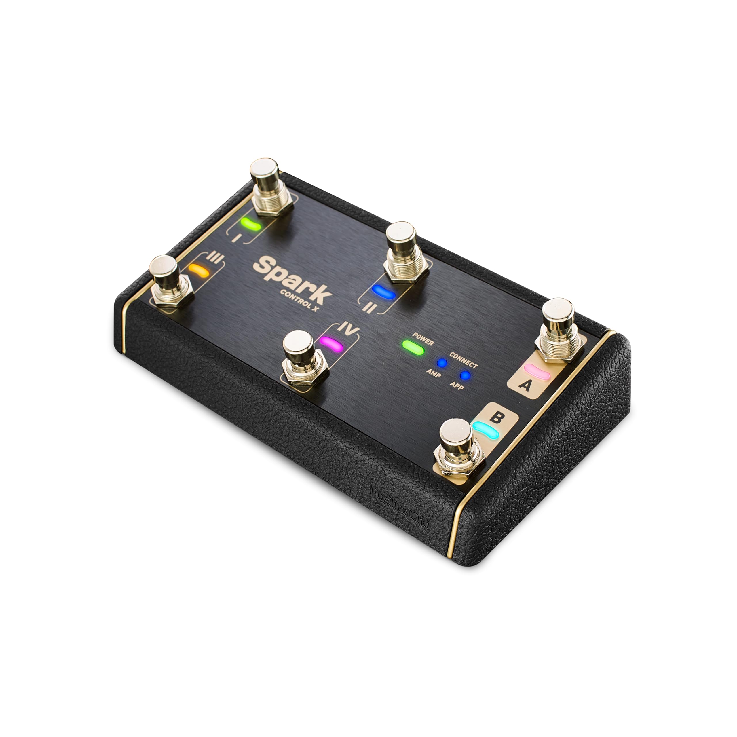 

Беспроводной Bluetooth-ножной переключатель для гитары Positive Grid Spark Control X с приложением Spark, компактный и с длительным временем работы от батареи, интеграция, дизайн,