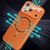 Heat Dissipation Cooling Mesh Hole For Magsafe Case for iPhone 17 16 15 14 Plus 13 12 Pro Max Hard Magnetic Len Protection Cover