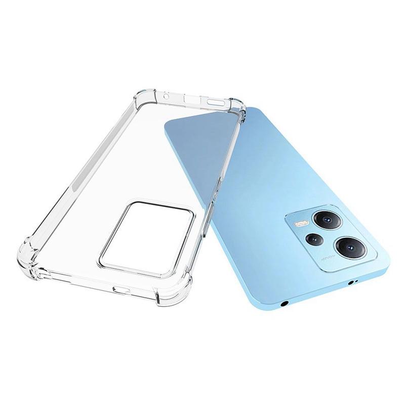 

For Xiaomi Redmi Note 12 5G (Global)/(India)/(China)/Poco X5 5G Non-slip Phone Case Transparent TPU Back Cover A