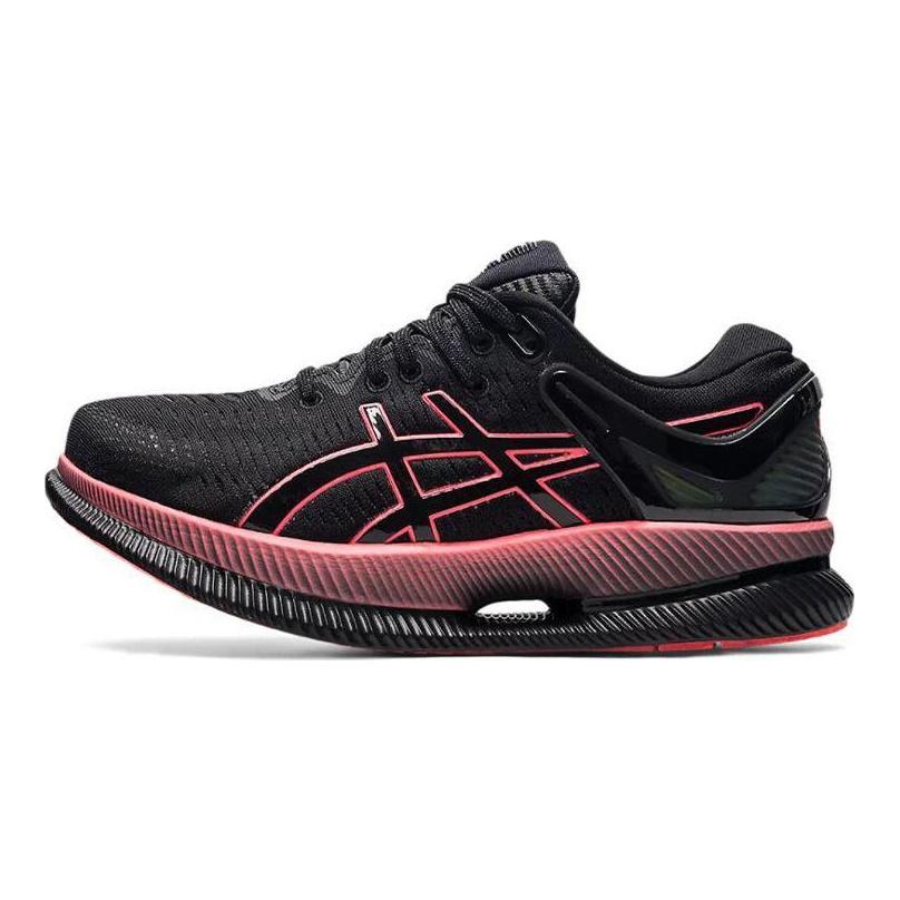 Asics Metaride Pohodlné Odolné Prodyšné Nízké Neformální Běžecké Boty Dámské tenisky Černá Červená 1012B070-001