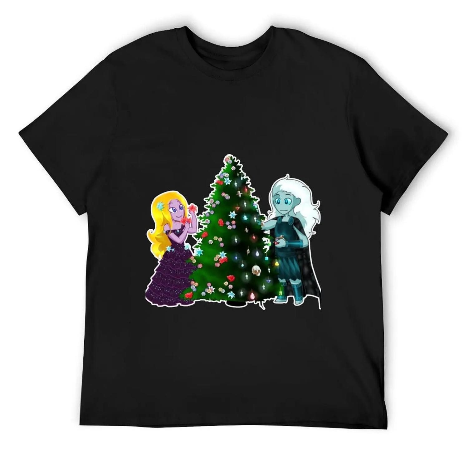 

Christmas in Hades T-Shirt quick drying hippie clothes graphic tee shirt mens graphic t-shirts anime XXXXXL чорний