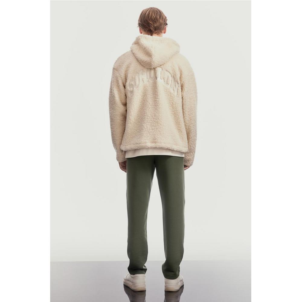 H M sliM Fit Twill Jogger Pants kHaki Green