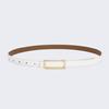 Thin Belt Women's Dress with Leather Small Belt Women's Style Korean Version Simple Matching Decorative Dress Student Belt Women