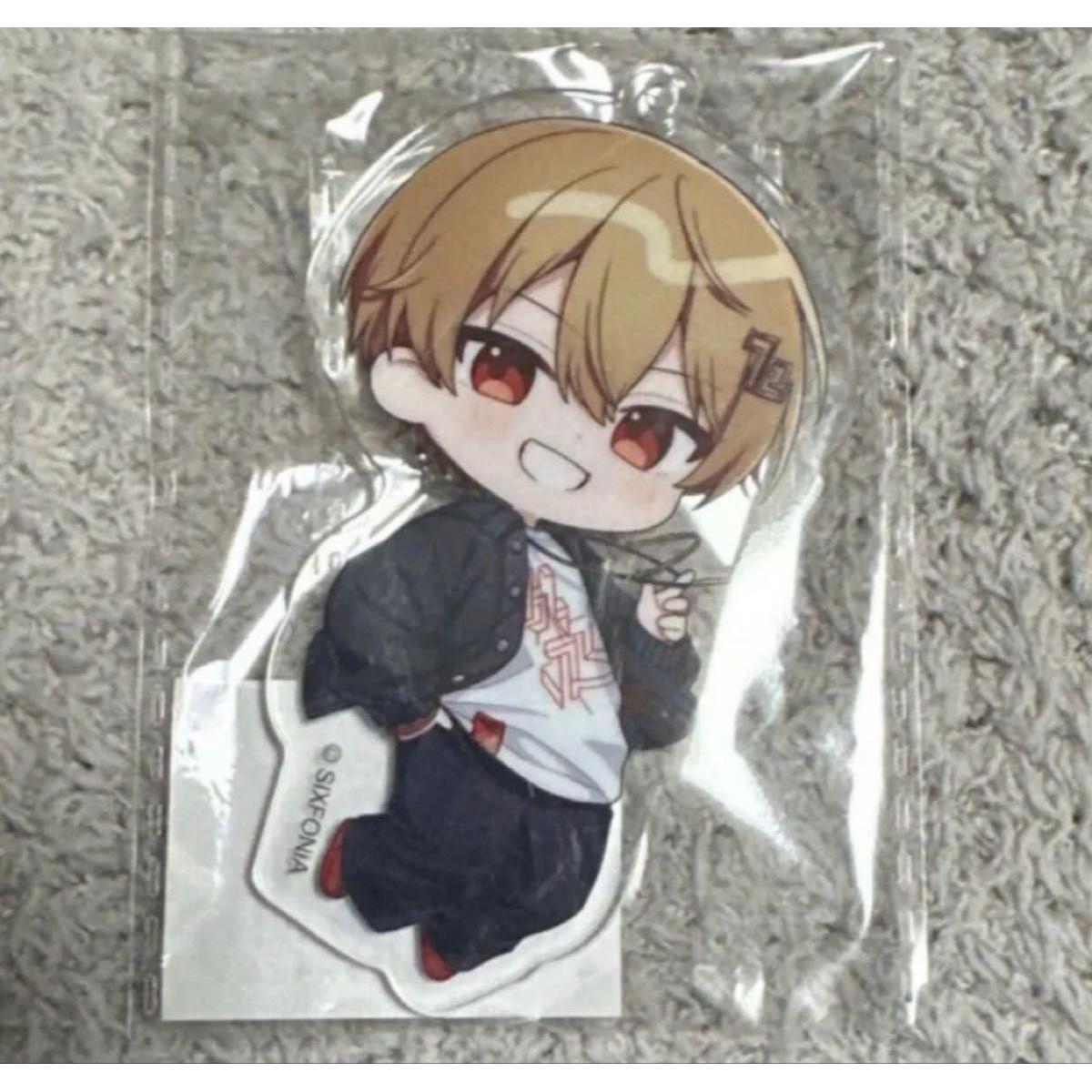 Used Chiffoni Kyoku 72 Acrylic Key Chain Akky